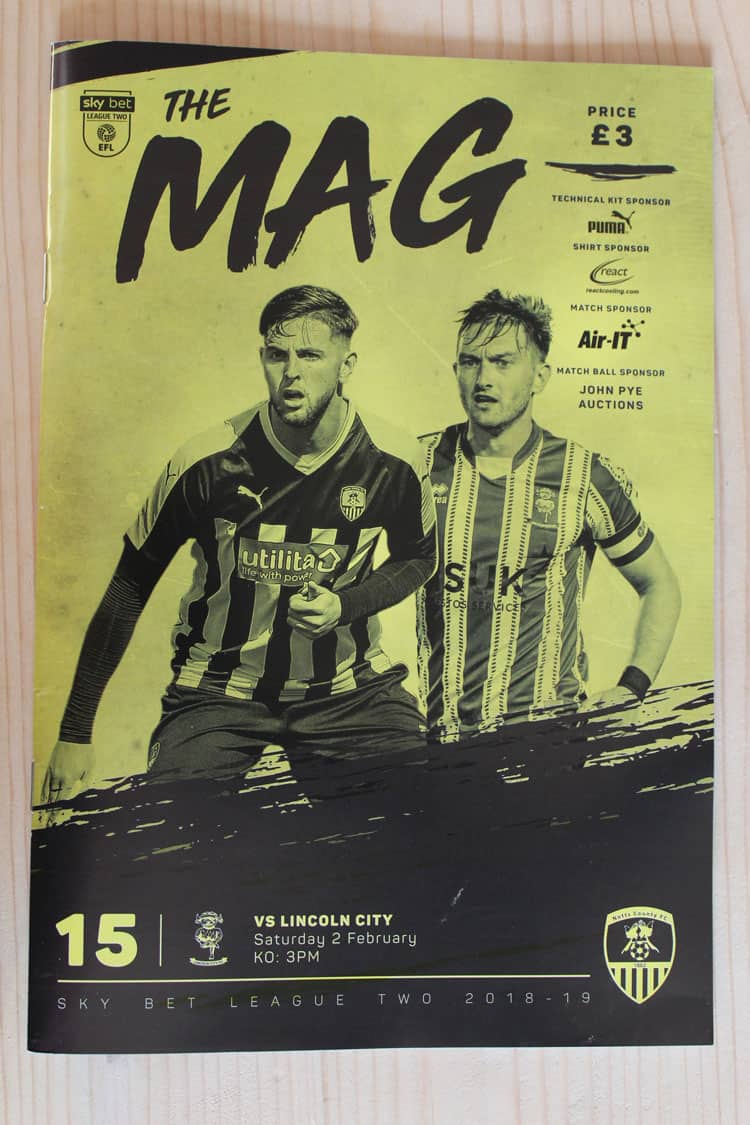 Notts County FC v Lincoln City FC